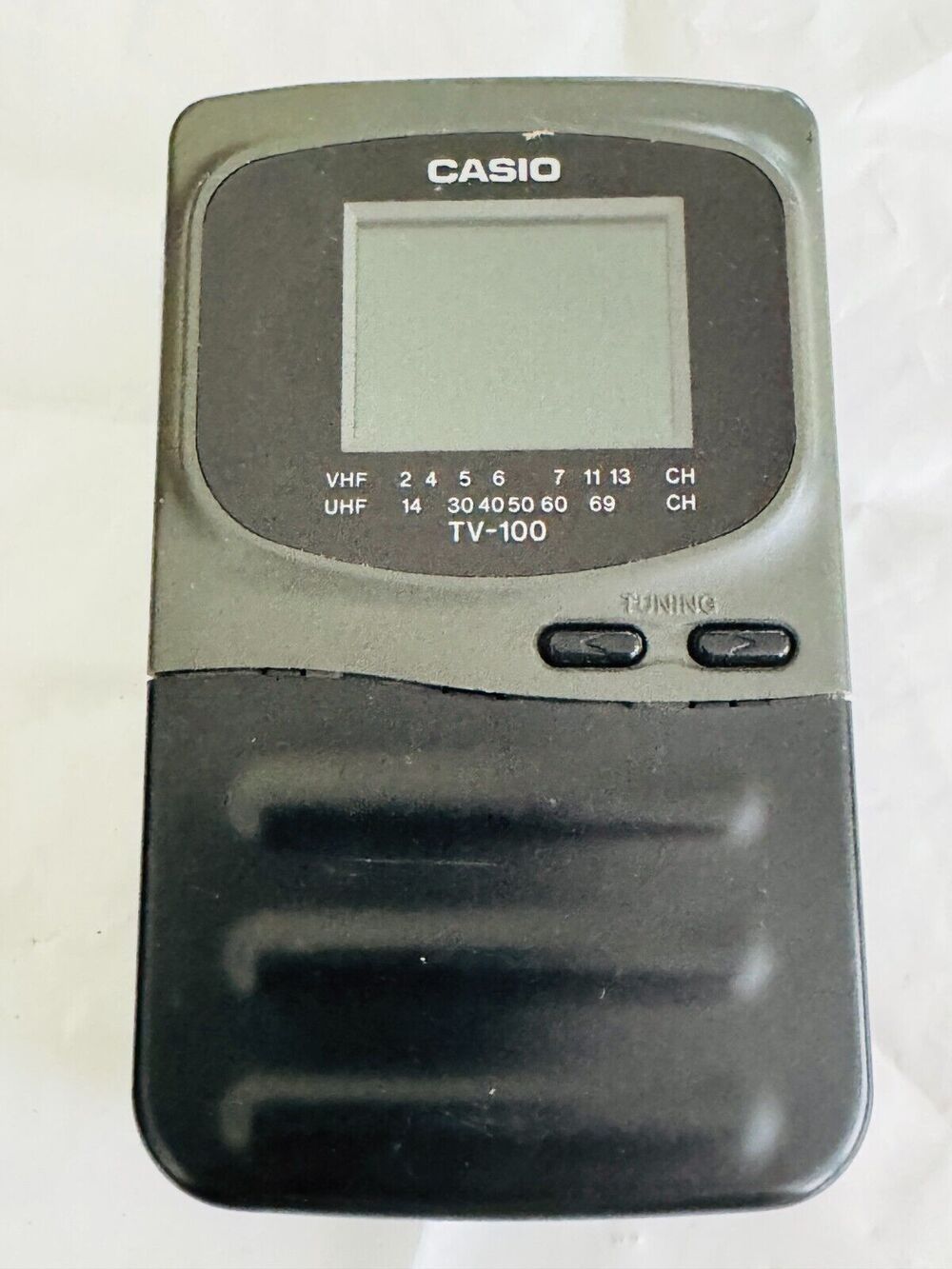 Casio TV-100B Portable LCD Analog Color TV UNTESTED